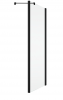 Ronal ścianka boczna 70x198,4 cm, szkło przezroczyste, profile BLACK LINE czarny mat SOLT307000607